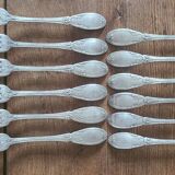 Lot de 11 anciennes fourchettes métal argenté