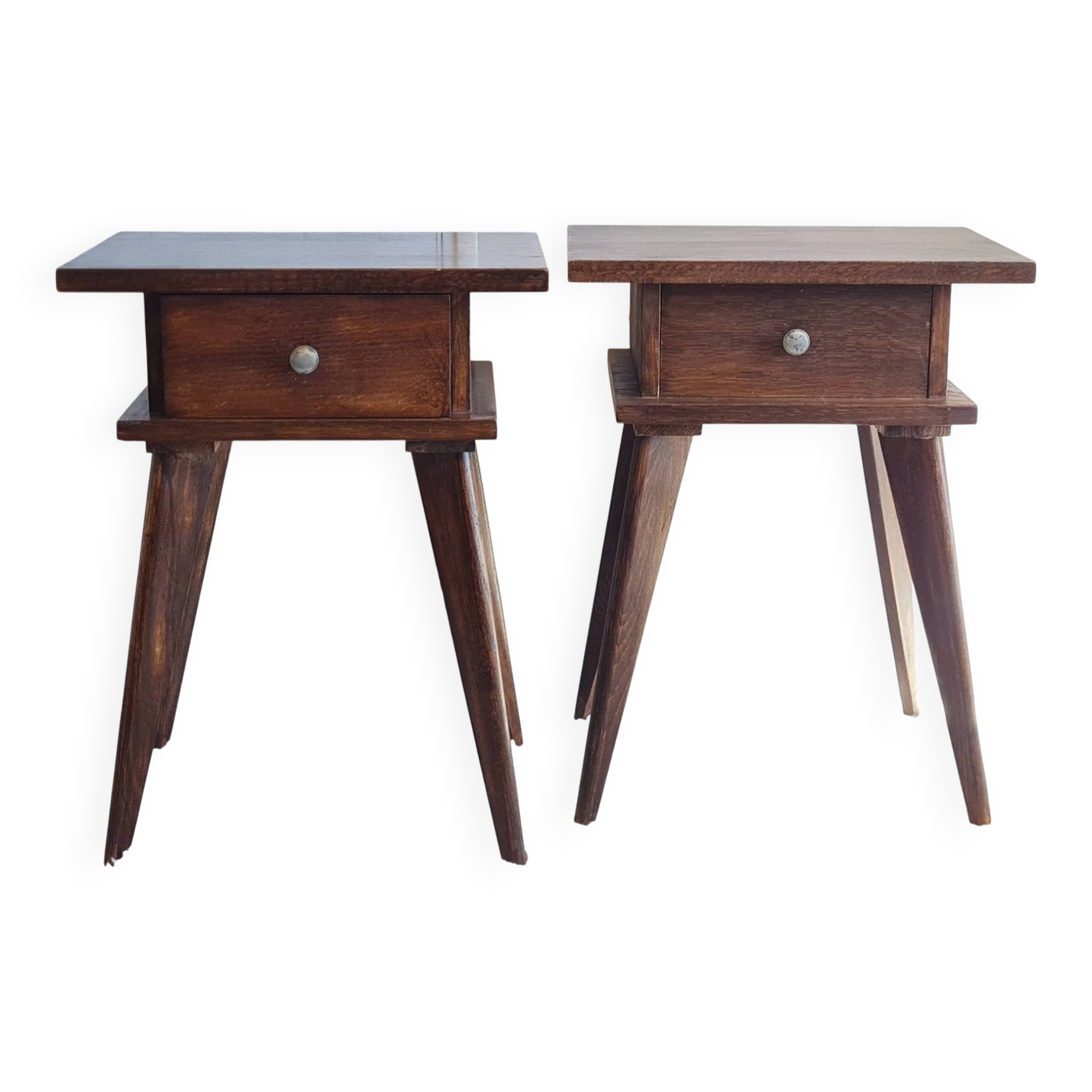 Paire de chevets scandinave années 60