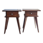 Paire de chevets scandinave années 60