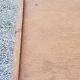 Vintage oak chest of drawers feet compass and fins of the 50s 2 doors 1 drawer