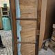 Art Deco mirror in Burmese teak