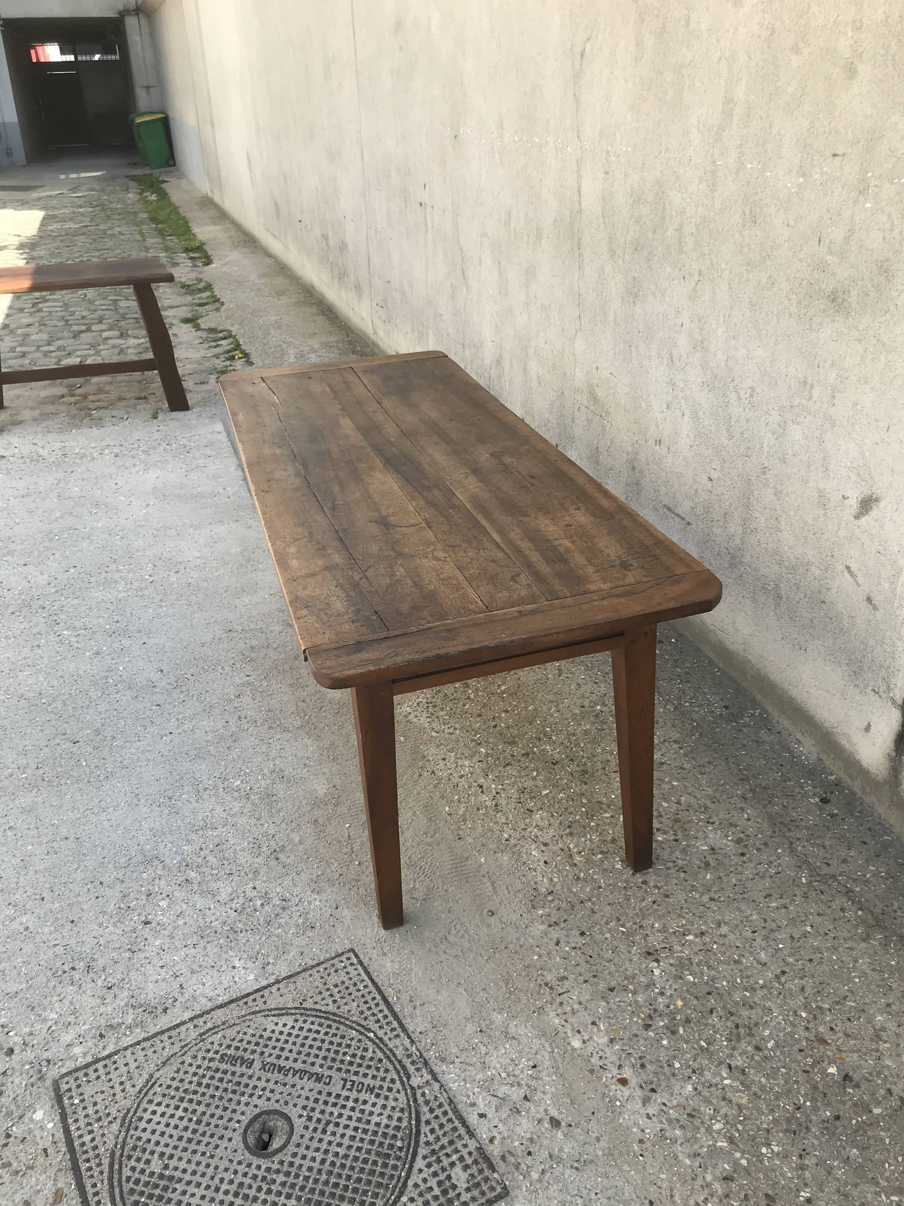 Walnut farm table