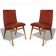 Pair of vintage red chairs