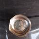 Antique Baptismal Cup + Silver-Plated Spoon - Bird Decoration -