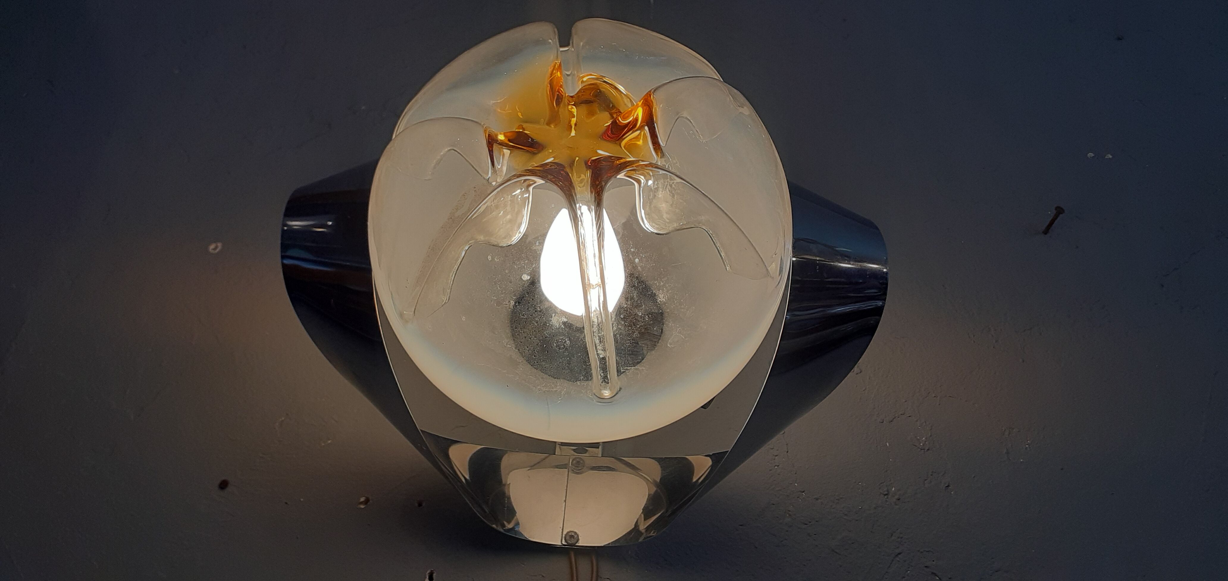Wall lamp year 60 Mazzega for Murano