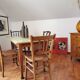 Set table and chairs bistro antique