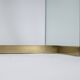 Peter Ghyczy. Glass and gilded brass console. 1970s.
