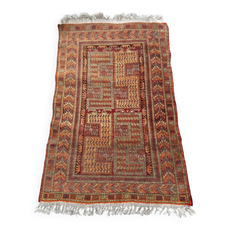 Handmade Turkmen carpet 140cm x 90cm
