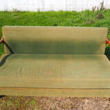 Louis XIII Style Convertible Sofa Sheep Bones