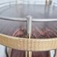 Vintage rolling table, bar cart