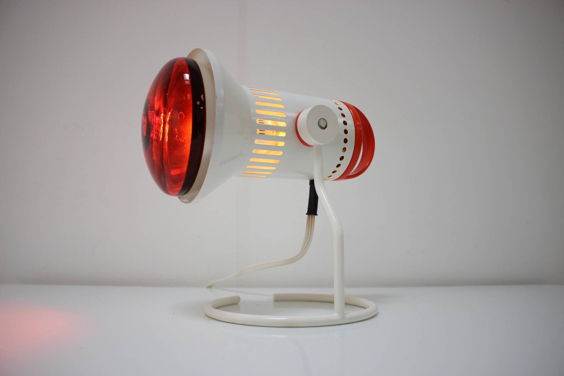 Mid-Century Infra-Red Table Lamp, Chirana 1980's, Czechoslovakia