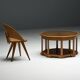 Octagonal Art Deco coffee table, France, 1930s