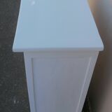Very beautiful vintage Parisian furniture with 2 white doors from 1940