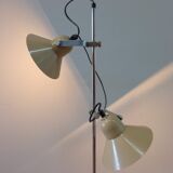 Two-burner floor lamp from the 60s and 70s