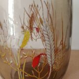 Vintage glass carafe pitcher