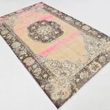 5x9 Soft Orange & Pink Turkish Rug, 159x270 Cm