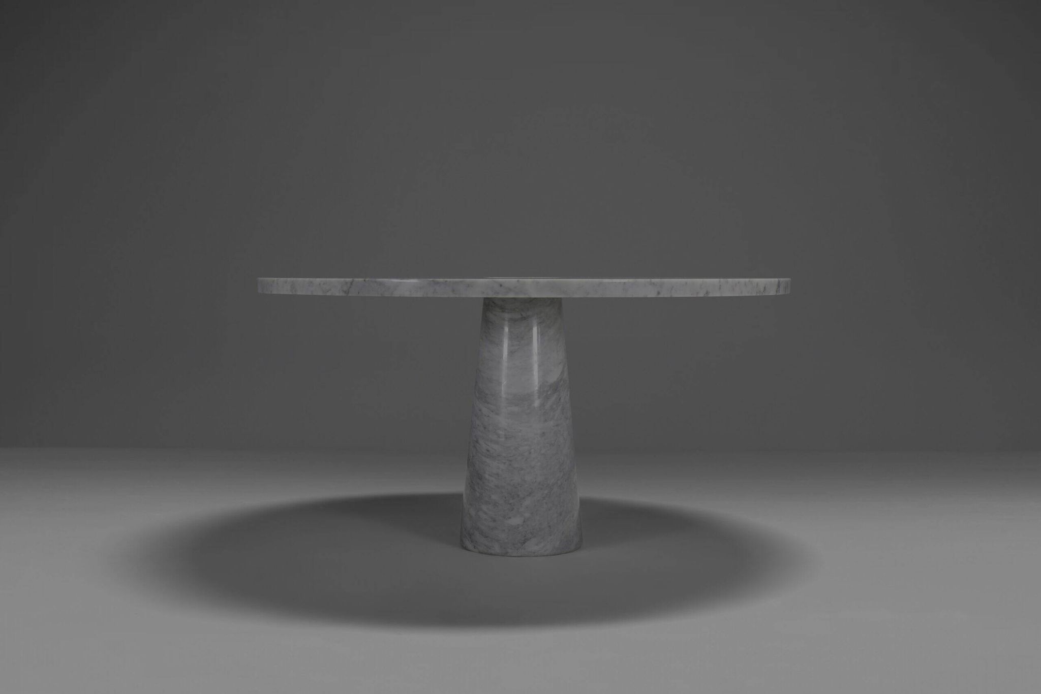 Table à manger originale « Eros » en marbre de Carrare par Angelo Mangiarotti, Italie