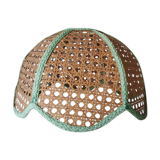 Vintage cane lampshade