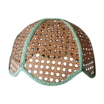 Vintage cane lampshade