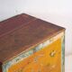 Antique chest painted in pine wood – China, circa 1930