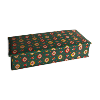 Sewing box with Provencal fabric 60s