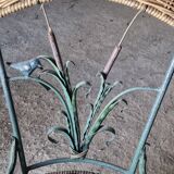 Round glass table & 4 chairs