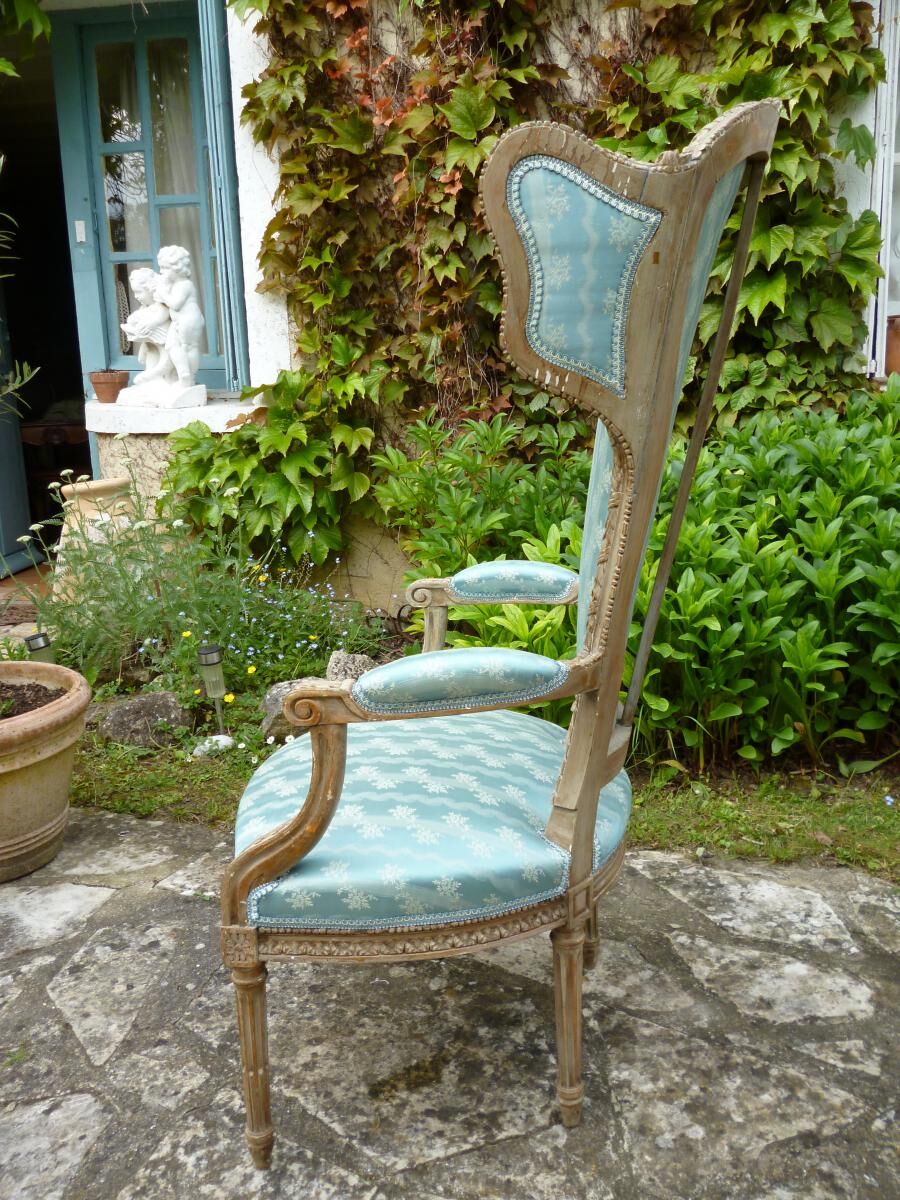 Fauteuil Louis XVI à Oreilles