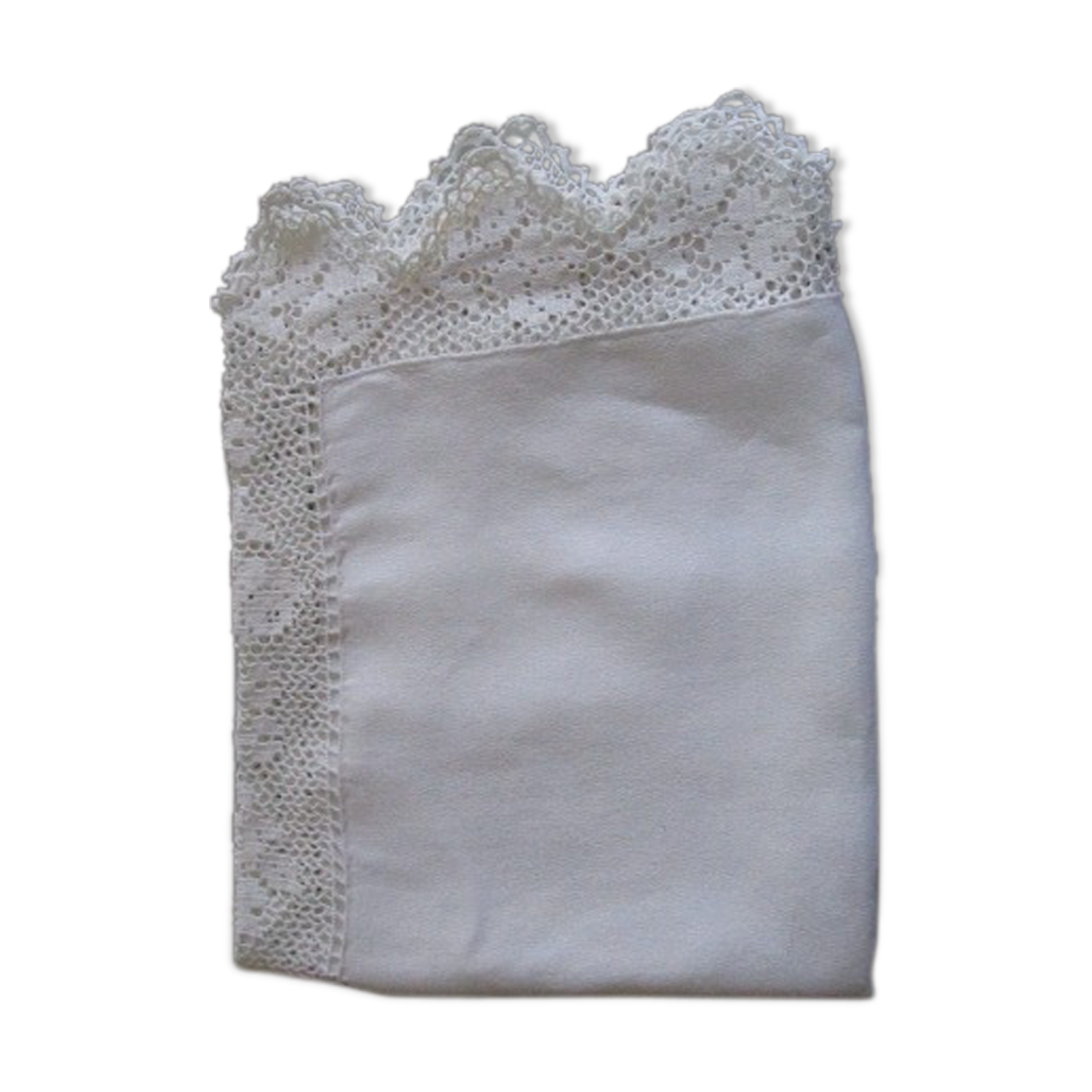 Antique embroidered centerpiece 90 cm x 64 cm