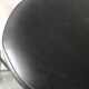 Black cast iron bar stool