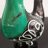 Ceramic liqueur service, zoomorphic, signed Vallauris
