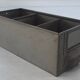 Metal industrial drawer lockers from the 1960s.
