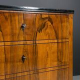 Set of 2 Identical Biedermeier Chests of Drawers, Germany, 19th Century, Wa