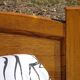 Solid oak bed, 1 place 90x190 cm