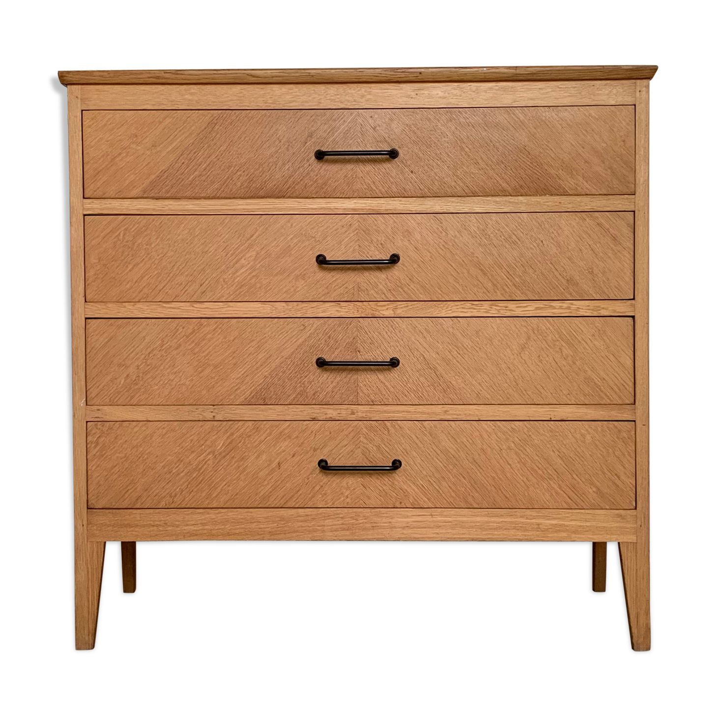 Vintage oak dresser 4 drawers