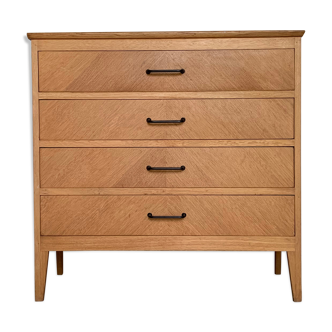 Vintage oak dresser 4 drawers