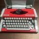 Olympia Traveller Luxe Typewriter Vermilion Red