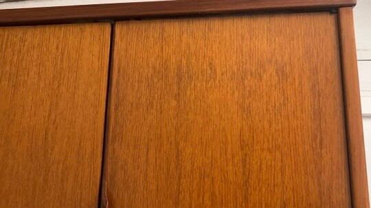 Vintage Scandinavian wardrobe