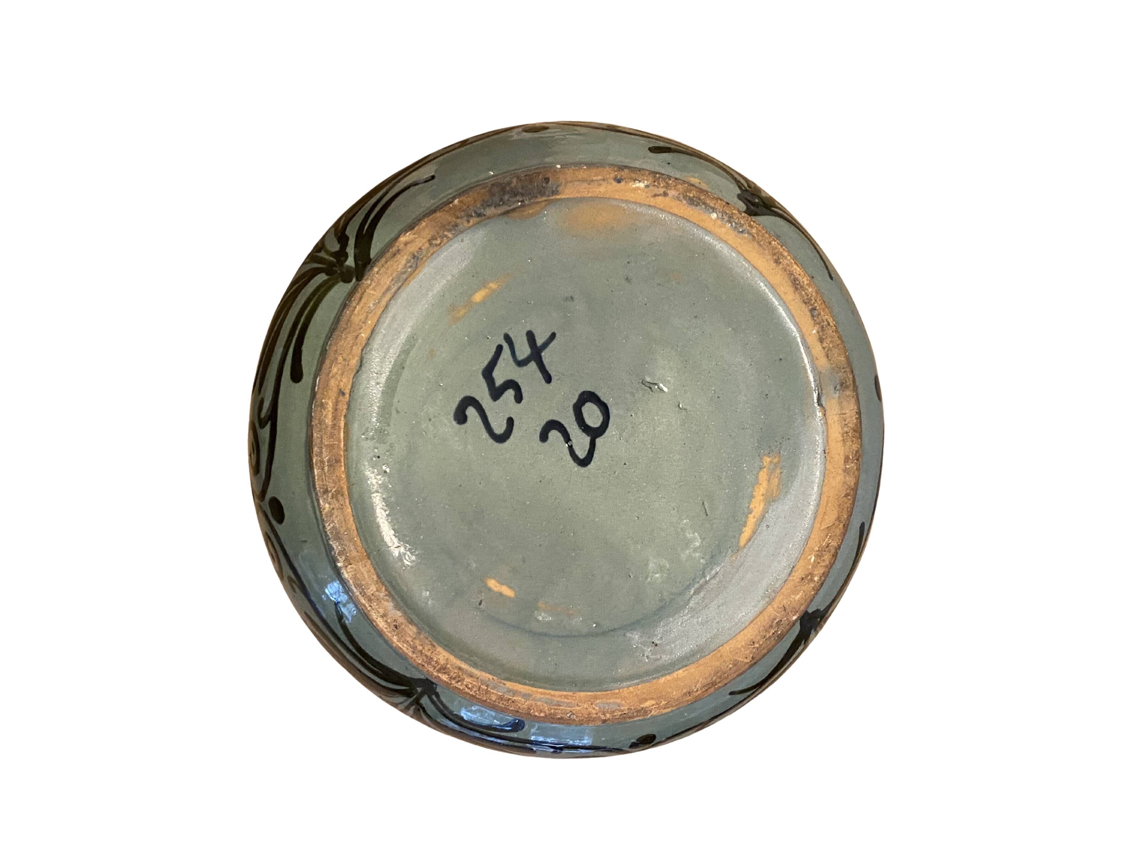 Vase boule à 4 anses