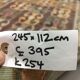 Turkish kilim rug 245x112cm moroccan
