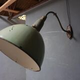 Old enamel wall lamp outdoor lamp XXL