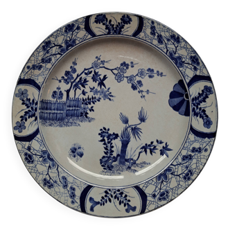 Large serving dish "Japan" 33cm Creil & Montereau