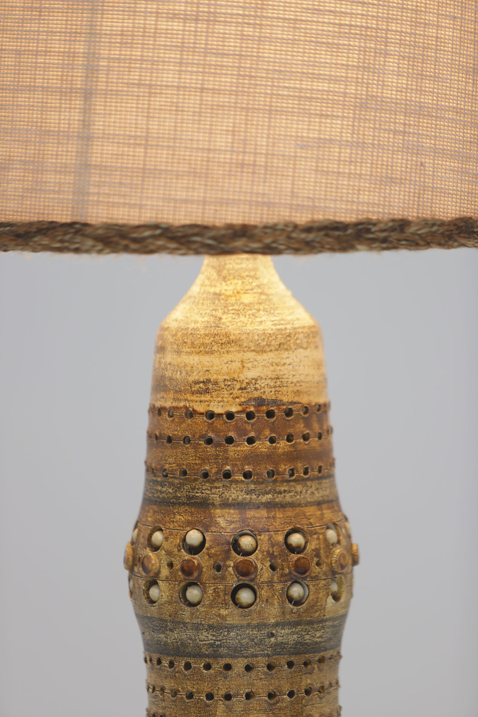 Lampe de table en céramique Georges Pelletier