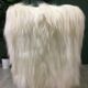 White fluffy sheepskin bentwood armchair halabala