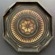 Octagonal carved wooden top