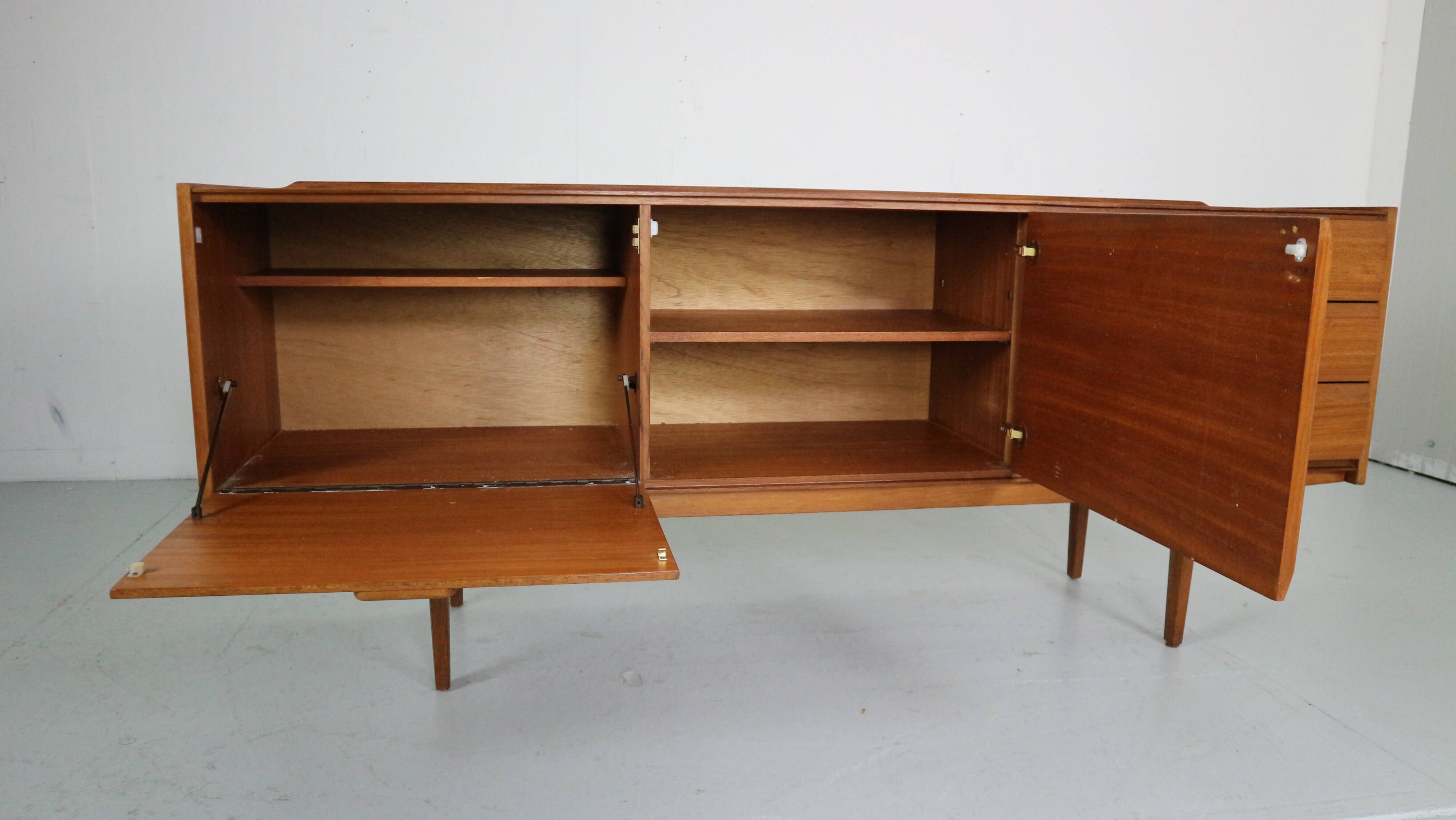 Mid- Century Modern  Teak Vintage Sideboard, 1960s, Denmark