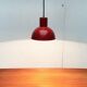 Mini bunker metal pendant lamp from the mid-century by Johannes Hammerborg for Fog & Mørup, 1970s.