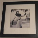 Vintage photo fashion years 60 eiffel tower