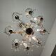 Old murano style chandelier in glass
