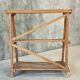 Plant shelf made of old pine wood