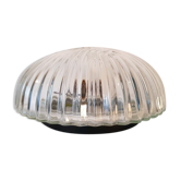 Glass ceiling lamp 60s